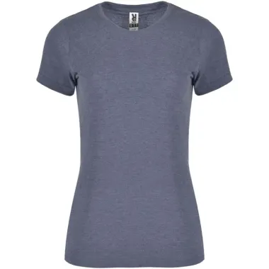 Camiseta de manga corta para mujer Punto de jersey sencillo 65% Poliéster, 35% Algodón, 150 g/m2 - Zael