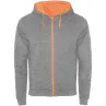 Chaqueta sudadera unisex 60% Algodón, 40% Poliéster, 280 g/m2 - Zian