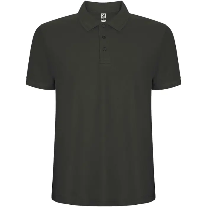 Polo de manga corta para hombre Punto piqué 60% Algodón, 40% Poliéster, 190 g/m2 - Ijat miniatura 1