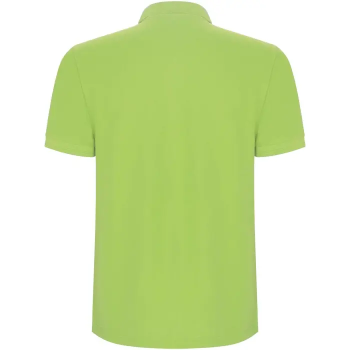 Polo de manga corta para hombre Punto piqué 60% Algodón, 40% Poliéster, 190 g/m2 - Ijat miniatura 2