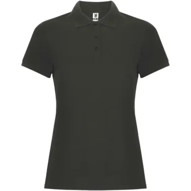 Polo de manga corta para mujer Punto piqué 60% Algodón, 40% Poliéster, 190 g/m2 - Uvnu