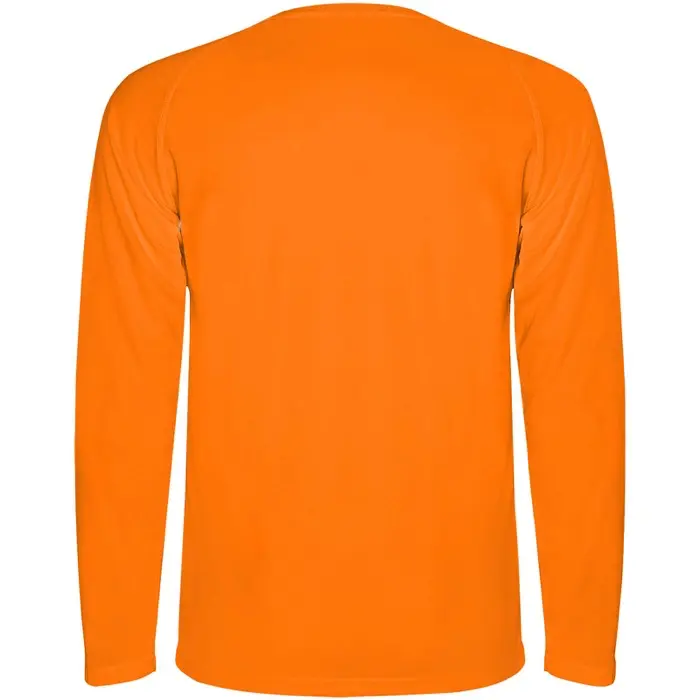 Camiseta deportiva hombre Montecarlo de manga larga Punto piqué 100% Poliéster, 150 g/m2 - Xiat miniatura 2