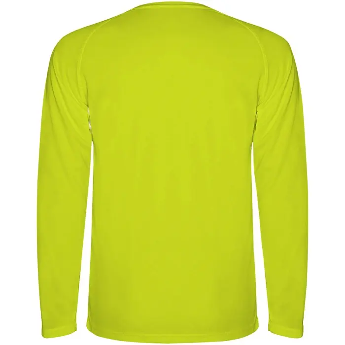 Camiseta deportiva infantil Montecarlo de manga larga Punto piqué 100% Poliéster, 150 g/m2 - Apit miniatura 2