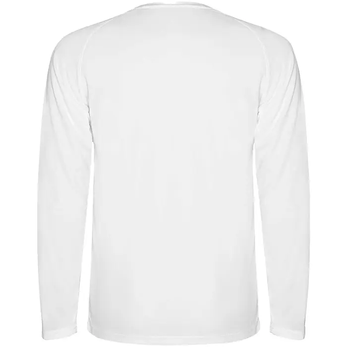 Camiseta deportiva infantil Montecarlo de manga larga Punto piqué 100% Poliéster, 150 g/m2 - Apit miniatura 2