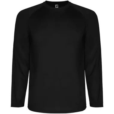 Camiseta deportiva infantil Montecarlo de manga larga Punto piqué 100% Poliéster, 150 g/m2 - Apit