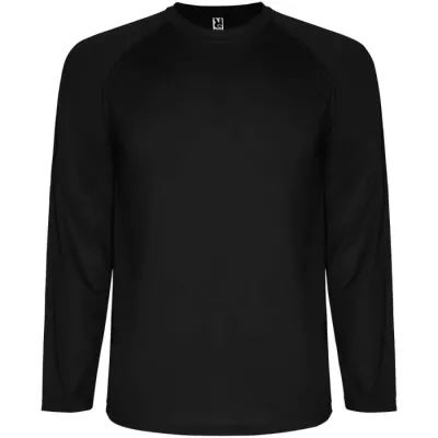 Camiseta deportiva infantil Montecarlo de manga larga Punto piqué 100% Poliéster, 150 g/m2 - Apit