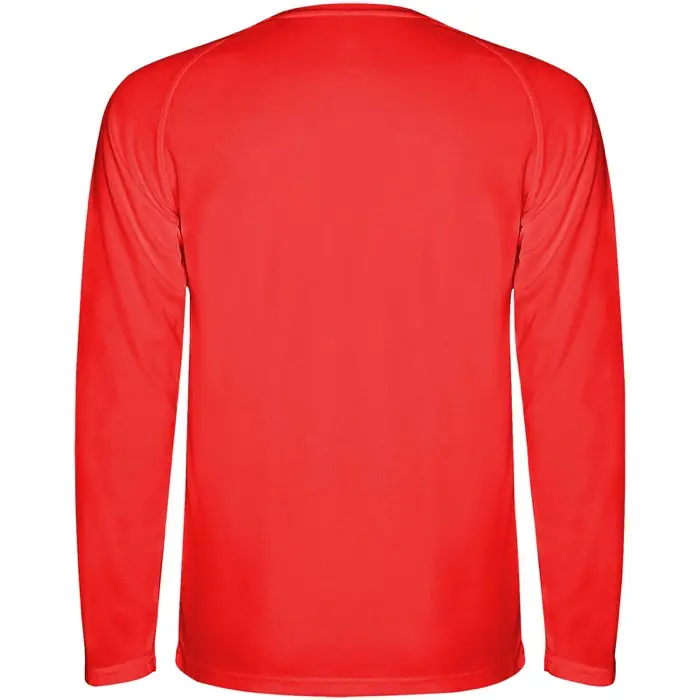 Camiseta deportiva infantil Montecarlo de manga larga Punto piqué 100% Poliéster, 150 g/m2 - Apit miniatura 2