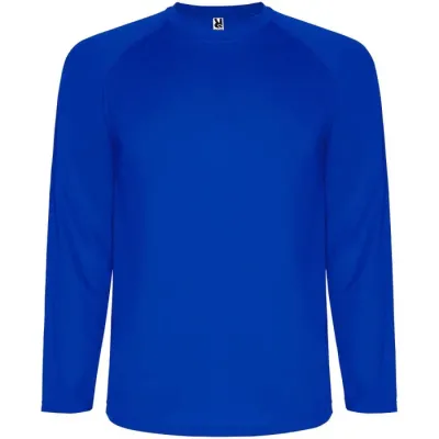 Camiseta deportiva infantil Montecarlo de manga larga Punto piqué 100% Poliéster, 150 g/m2 - Apit