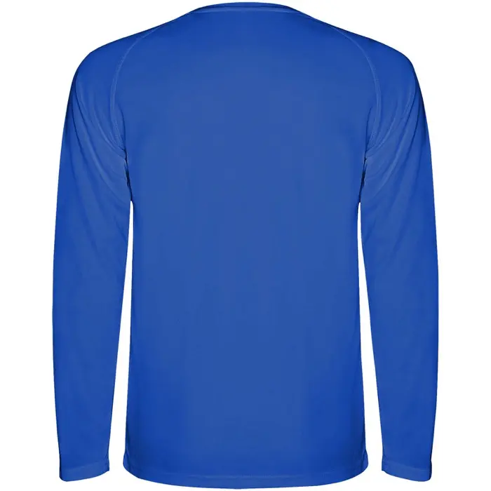 Camiseta deportiva infantil Montecarlo de manga larga Punto piqué 100% Poliéster, 150 g/m2 - Apit miniatura 2