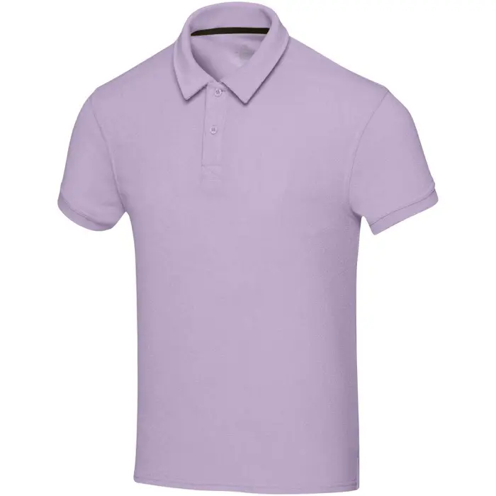 Polo unisex de rizo reciclado Punto de rizo francés 80% Algodón reciclado certificado GRS, 20% Poliéster reciclado con c - Ipwu miniatura 1