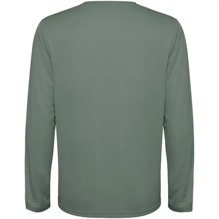 Camiseta de manga larga infantil Punto entrelazado 100% Poliéster reciclado, 120 g/m2 - Ecxi miniatura 2