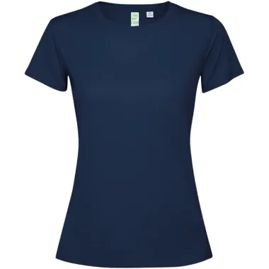 Camiseta de manga corta para mujer Punto entrelazado 100% Poliéster reciclado, 120 g/m2 - Fimi