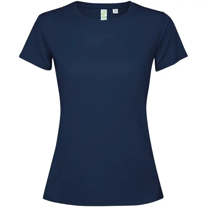 Camiseta de manga corta para mujer Punto entrelazado 100% Poliéster reciclado, 120 g/m2 - Fimi miniatura 1