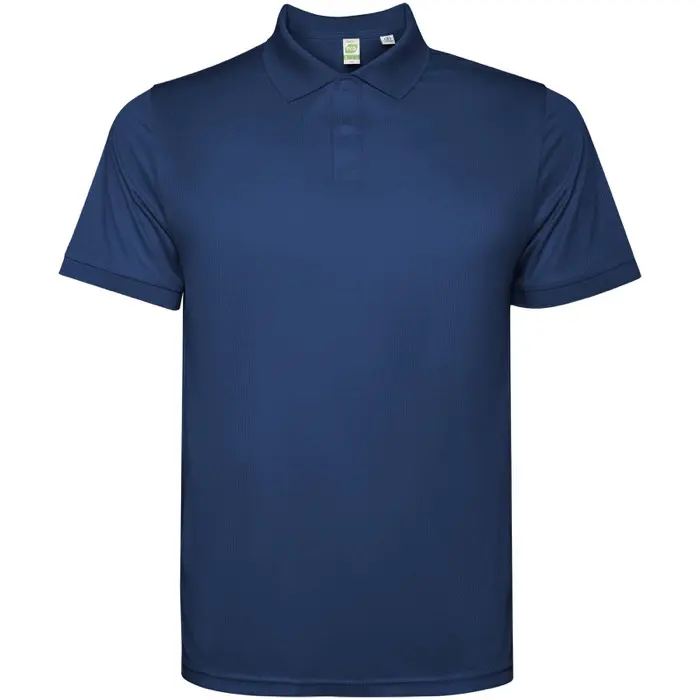 Polo de manga corta para hombre Punto entrelazado 100% Poliéster reciclado, 120 g/m2 - Piif miniatura 1