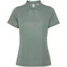 Polo de manga corta para mujer Punto entrelazado 100% Poliéster reciclado, 120 g/m2 - Ciir