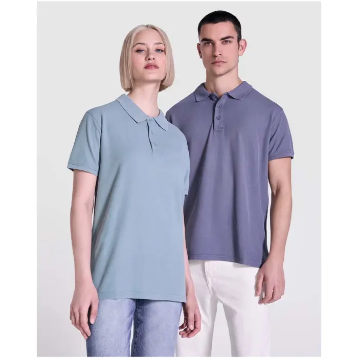 Polo unisex de manga corta Punto piqué 100% Algodón, 200 g/m2 - Osti miniatura 6