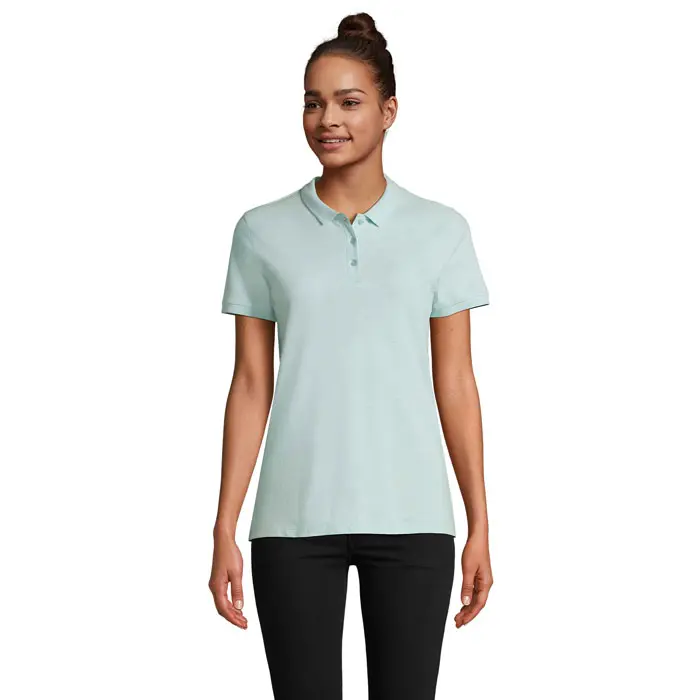 PLANET WOMEN Polo 170g Algodón Orgánico - Xovi miniatura 1