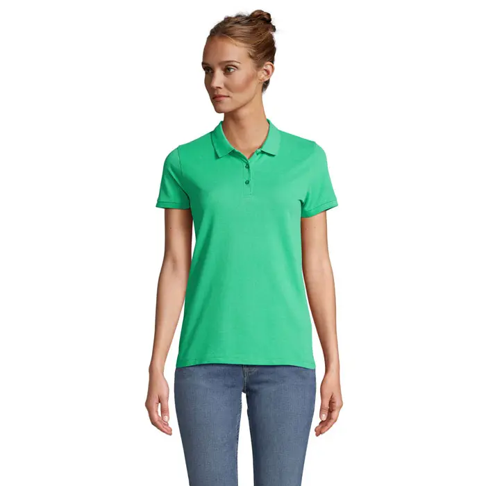 PLANET WOMEN Polo 170g Algodón Orgánico - Xovi miniatura 1